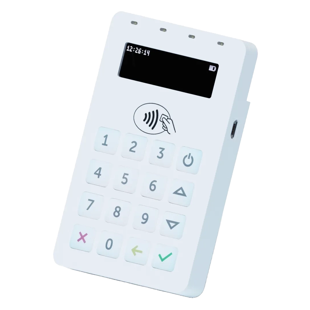 Elavon Mobile full side angle view