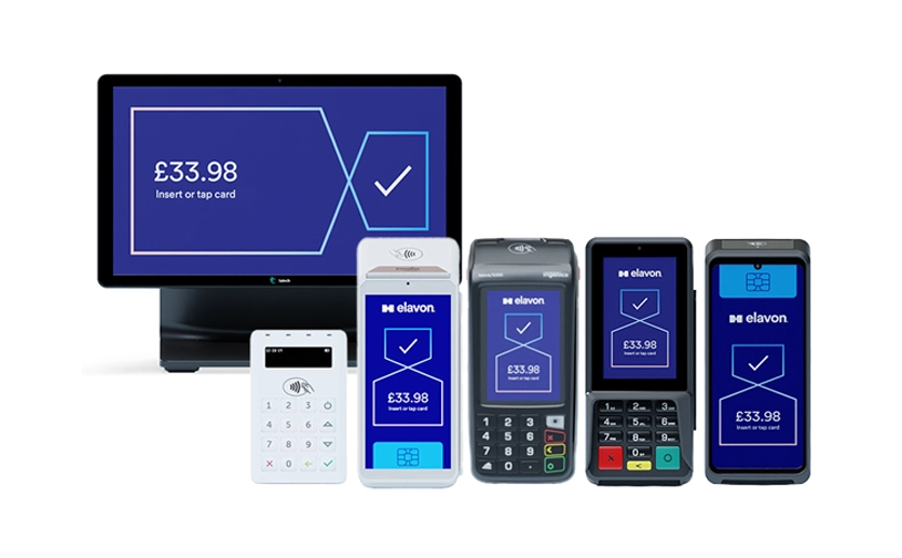 Elavon range of point of sale card machines and payment terminals for accepting card and contactless payments