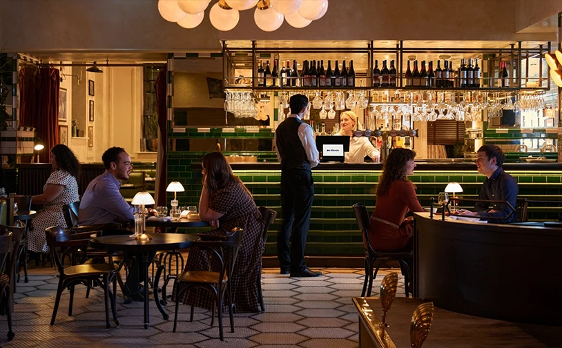 Restaurant interior