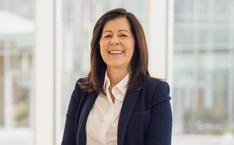 Heahshot photo of Joan Morgan, Head of Recruitment at Elavon Europe